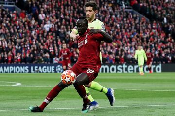 Sergi Roberto & Sadio Mané.