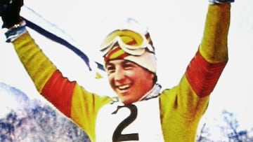 Paquito Fernández Ochoa, triunfal en Sapporo.