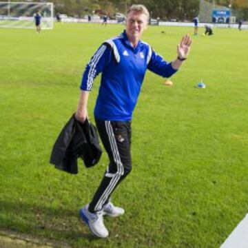 Moyes dirigirá esta noche en Riazor su primer partido como técnico en España.