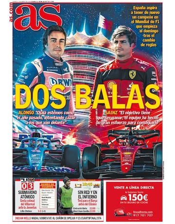 Las portadas de AS de marzo