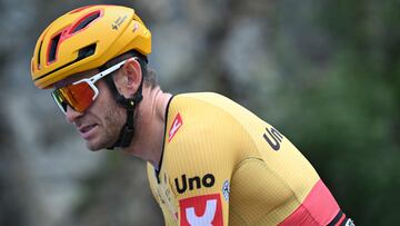 El ciclista del Uno-X Alexander Kristoff, durante una etapa de la Vuelta a B¨¦lgica.