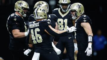 The New Orleans Saints improve to 4-7 after beating the Cleveland Browns at home on Sunday.