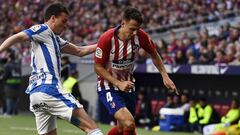 Santiago Arias durante el partido entre Atl&eacute;tico de Madrid y Legan&eacute;s por LaLiga de Espa&ntilde;a.