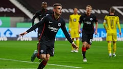 Santos Borré anota doblete, pero Dortmund remonta