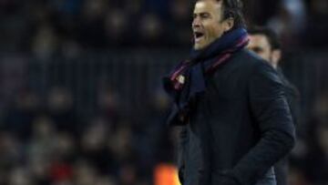 Luis Enrique: "Si se echa por insultar nos quedamos solos"