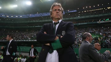Jorge Jesús dirige actualmente al Sporting de Portugal tras su paso por el Benfica.