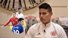 James recuerda al Real Madrid con las cuentas claras