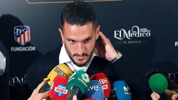 Koke: "Es positivo quedar por encima del Real Madrid"