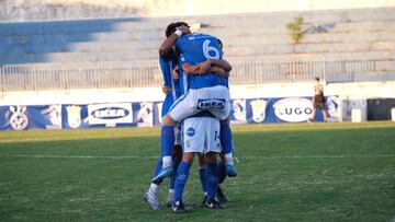Imagen del partido entre el Xerez y el Ceuta B.