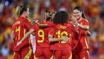 27/06/25 FUTBOL FEMENINO
PARTIDO AMISTOSO ESTADIO BUTARQUE
SELECCION ESPAÑOLA ESPAÑA - JAPON