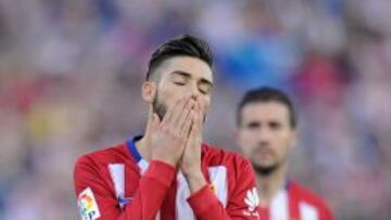 Carrasco, durante el partido.