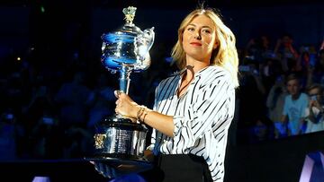 Sharapova, reina en Melbourne ante la ausencia de Serena