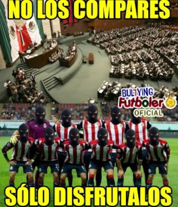 Chivas remonta gracias a Campestrini y los memes no se detienen