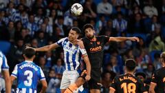 Resumen y goles de la Real Sociedad vs. Valencia, jornada 13 de la Liga Santander