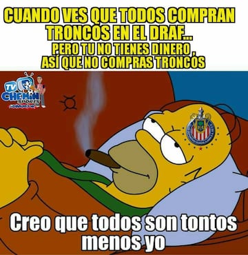 Chivas acapara los memes del Draft de la Liga MX