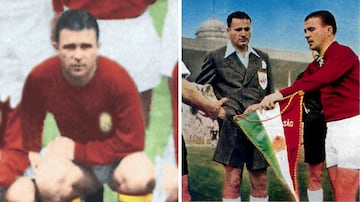 El histórico y legendario jugador del Real Madrid nació en Budapest. Durante década y media defendió los colores de la Selección de Hungría, donde incluso jugaría la Final de la Copa del Mundo de Suiza 1954. Pese a ello, después de tener la nacionalidad española decidió jugar para ésta Selección, con la cual acudió a la Copa del Mundo de Chile 1962.