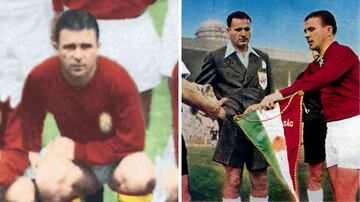 El histórico y legendario jugador del Real Madrid nació en Budapest. Durante década y media defendió los colores de la Selección de Hungría, donde incluso jugaría la Final de la Copa del Mundo de Suiza 1954. Pese a ello, después de tener la nacionalidad española decidió jugar para ésta Selección, con la cual acudió a la Copa del Mundo de Chile 1962.