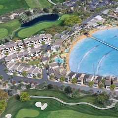 DSRT Surf: una playa con olas donde había un campo de golf