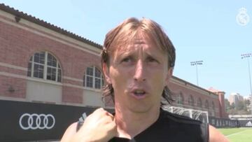 Modric: "Estoy orgulloso de llevar el 10, es mi número preferido"