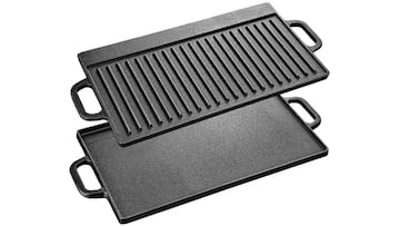 Plancha de hierro fundido para barbacoa Velaze VZTKP-01 en Amazon