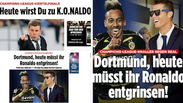 'Bild' vuelve a atizar a Cristiano Ronaldo: "¡Borradle la sonrisa!"