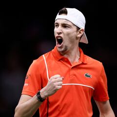 Humbert: “Aquí y en hierba puedo ser un problema para los mejores del mundo”