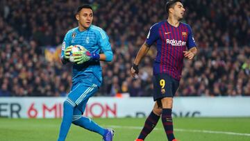 Keylor se mostró solvente en el partido de ida.