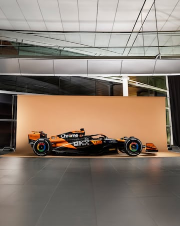 Presentación del MCL38 de McLaren Formula Team para la temporda 2024 que pilotarán Lnado Norris y Oscar Piastri.