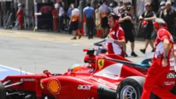 <b>SIN PAUSA. </b>E incluso con prisa han trabajado y siguen trabajando en Ferrari para dar a Alonso un monoplaza más competitivo con el que pueda luchar por el título.