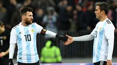 El objetivo de Scaloni: Messi y Dybala juntos