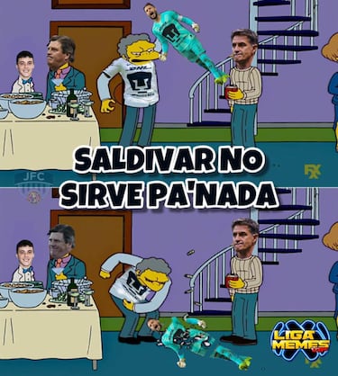 Alfredo Saldívar y sus errores en los goles de América
