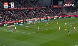 El primer gol encajado con el Girona de Ter Stegen en el primer tiro a portería del Getafe