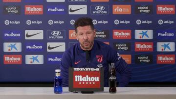 Los deberes que Simeone ha puesto a João en público para que cumpla en el Barça-Atleti