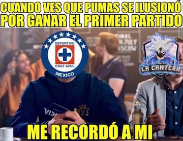 Los memes del triunfo de Cruz Azul ante Puebla en el Azteca