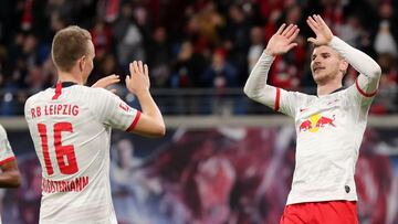 Timo Werner stars as Leipzig take Mainz apart and leapfrog Bayern