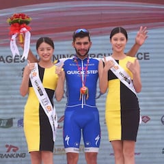 Imparable Gaviria: tres de tres en el Tour de Guangxi y es más líder