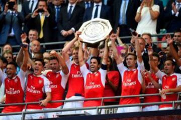 Arsenal se impuso por 1-0 al Chelsea, con gol de Oxlade-Chamberlain; y se quedó con la FA Community Shield por segundo año consecutivo.