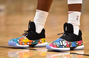 Así son las zapatillas de las estrellas de la NBA