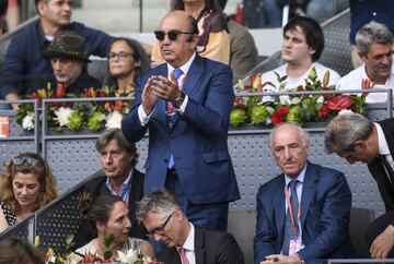 Miguel Díaz Román, presidente de la Real Federación Española de Tenis.