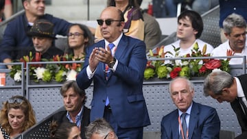 Miguel Díaz Román, presidente de la Real Federación Española de Tenis.