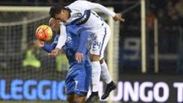 Jeison Murillo se sigue consolidando con Miranda en la zaga central del Inter