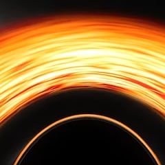 What would you see if you fell into a black hole? NASA simulation