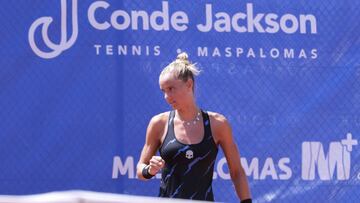 Arantxa Rus en la final del W60 Conde Jackson Maspalomas.