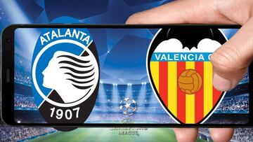 C車mo ver online el Atalanta - Valencia y el Tottenham - Leipzig de la Champions