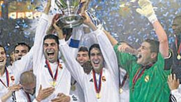 <b>HASTA NUEVE. </b>Desde 1981 el Madrid ha ganado 3 Copas de Europa.