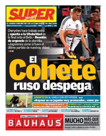 Portadas de la prensa mundial