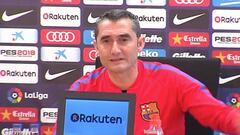 Valverde: "Jugar ante el Athletic es especial y muy peligroso"