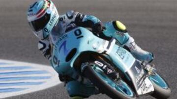 Efrén Vázquez logró el mejor tiempo de la jornada en Jerez.