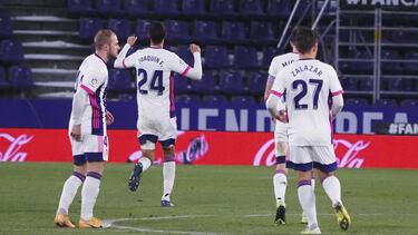 Jornada 19 de La Liga Santander entre el Real Valladolid y el Elche C.F.
GOL DE JOAQUÍN