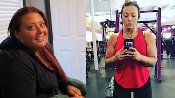 La historia de la mujer que perdió 106 kilos sin cirugías